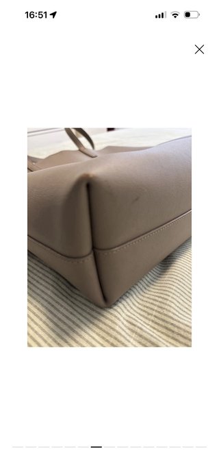 Borsa Tote Yves Saint Laurent grigia