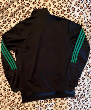 Chándal Adidas Negro y Verde Talla M