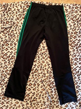 Chándal Adidas Negro y Verde Talla M