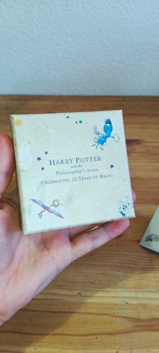 Moneda Harry Potter 25 Aniversario