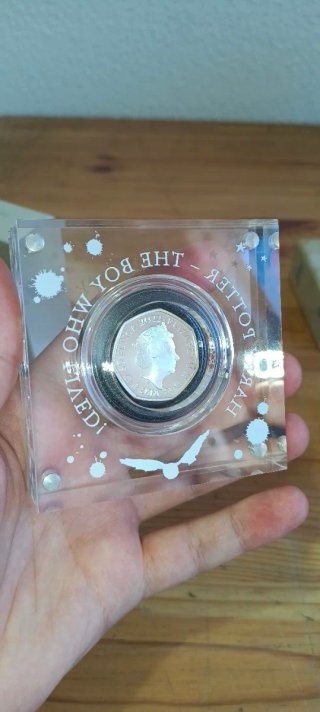 Moneda Harry Potter 25 Aniversario