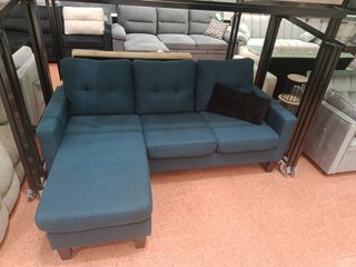 Divano Vika + Pouf Convertibile in Chaise Longue