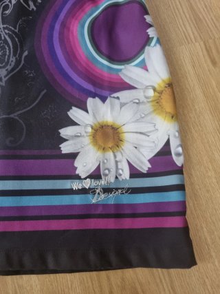 Vestido Desigual Multicolor Talla M