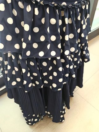 Vestido de gitana lunares. Talla 46-48