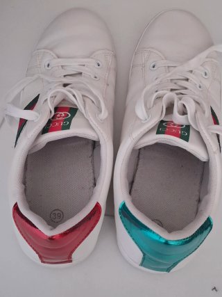 Zapatillas Gucci Blancas Talla 39