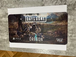 Days Gone PS4 - Placa/Matrícula Limitada