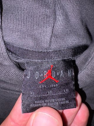 Sudadera Air Jordan Gris