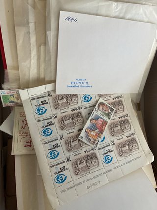 Colección sellos antiguos España