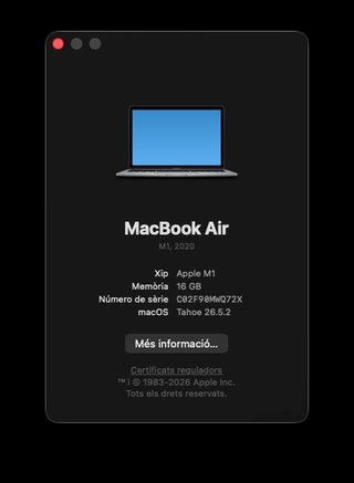 MacBook Air M1 16GB RAM 1TB SSD