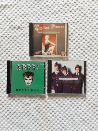 Set 3 CD: Marilyn Monroe, Betty Boo, INXS