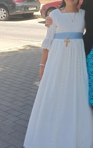Traje de Comunión La Ormiga Blanco