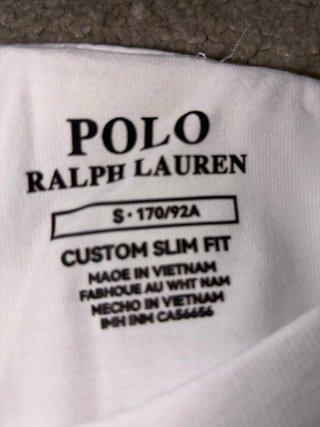 Maglietta Polo Ralph Lauren bianca top qualita