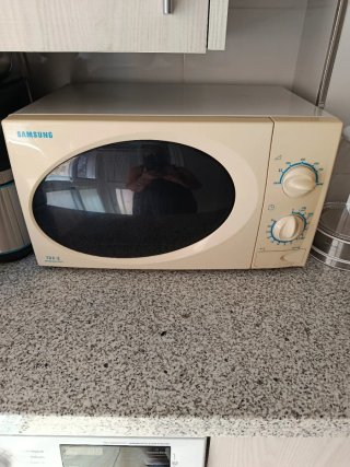 Microondas Samsung Beige