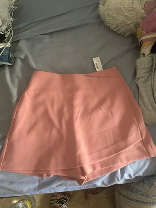 Falda pantalón rosa