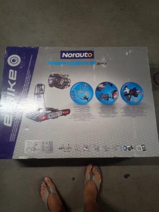 Portabicicletas para bola de remolque 3 bicis