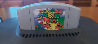 Nintendo 64 Grigio/Nero con Mario 64 e Lylat Wars