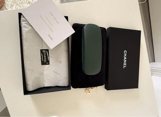 Trousse di tessuto Chanel Makeup nero