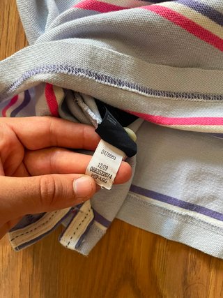 Polo Tommy Hilfiger Rayas Talla M