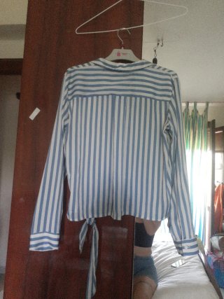 Camisa Stradivarius Rayas Talla L