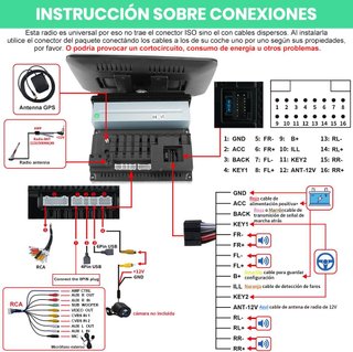 Radio coche Hexinex Android 13 10 pulgadas NUEVA