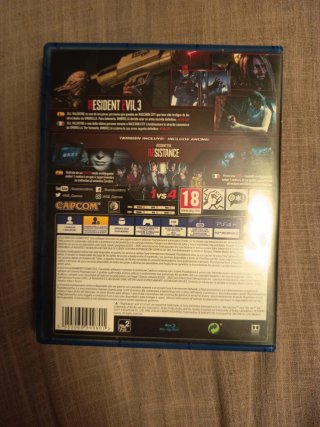Resident Evil 3 Remake PS4
