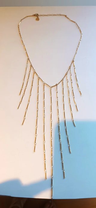 Elegante collana da donna in oro