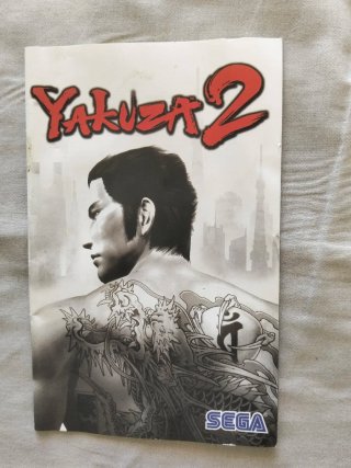 Manual Yakuza 2 Español PS2