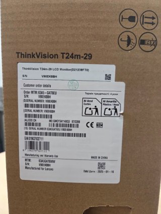 Monitor Lenovo ThinkVision T24m-29 23,8 FHD