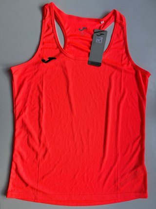 Camiseta Joma Deportiva Mujer Tirantes XL Naranja