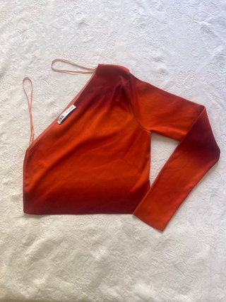 Crop Top Zara Ombré Talla M