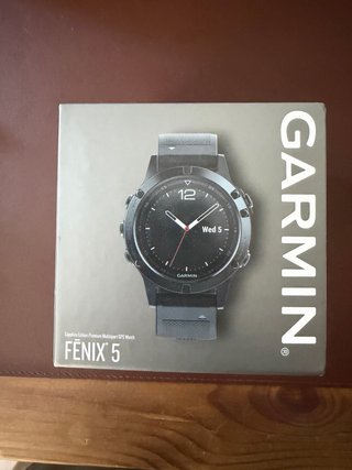 Garmin Fenix 5 Smartwatch Negro