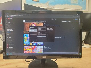 Monitor Philips 226V4L 21.5 Negro FullHD