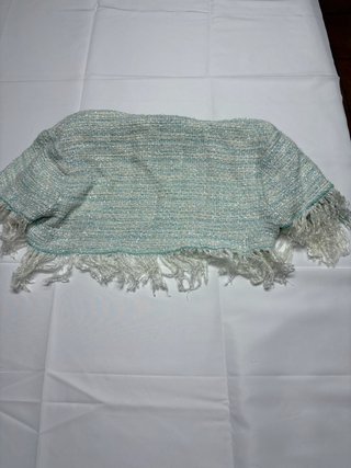 Vestido + Chaqueta Bolero Tweed Menta T.40 L
