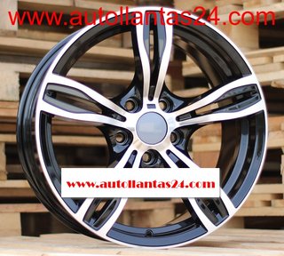 JUEGO DE 4 LLANTAS BMW 8868 BLACK METAL r866376