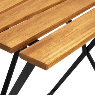 Tavolo Bistrò Terrazza in Legno Acacia 55x54x71cm