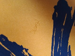 Sciarpa in seta Yves Saint Laurent