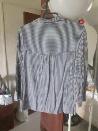 Camisa Bershka Rayas Talla S
