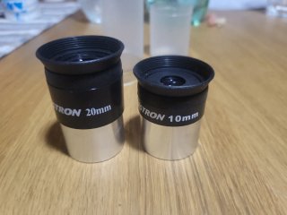 Oculares Celestron 20mm y 10mm