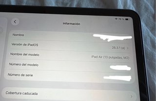 iPad Air M2 13 Argento