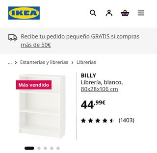 Scaffale Bianco Ikea Billy