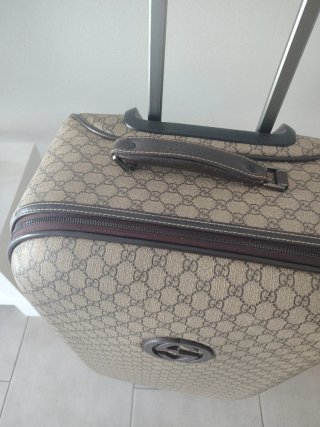 Maleta Gucci GG Beige/Marrón