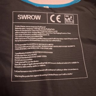 Chaleco salvavidas niño SWROW