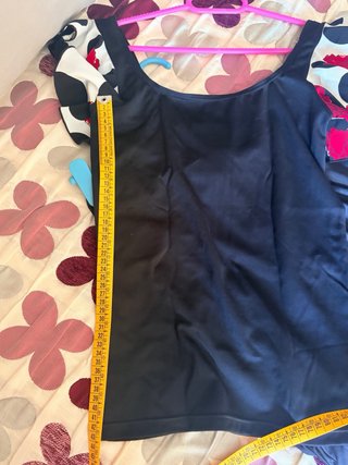 Falda flamenca negra más accesorios
