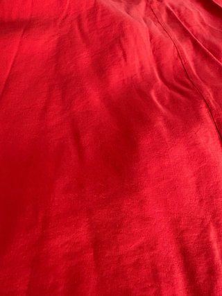 Vestido largo tirantes rojo Talla XS