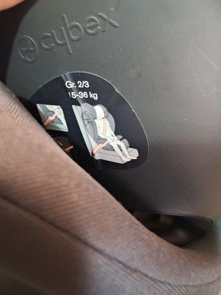 Silla coche Cybex Grupo 2/3 Isofix
