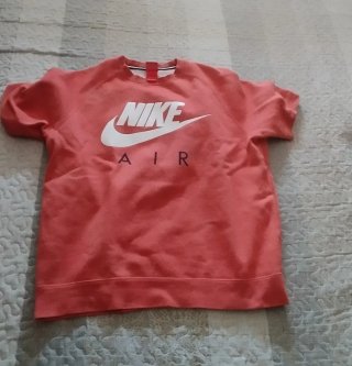 Camiseta Nike Air Talla L Roja