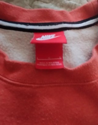 Camiseta Nike Air Talla L Roja