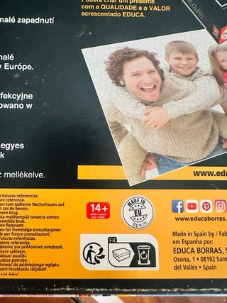 Puzzle Educa 1500 piezas El Mundo
