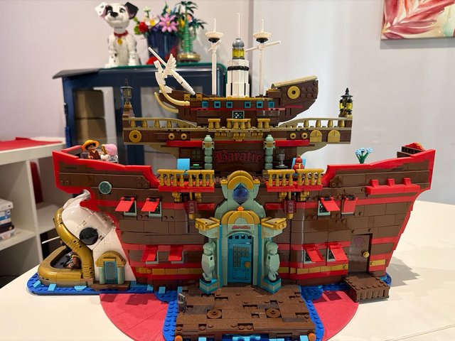 Bloques construcción One Piece Barco Pez Baratie
