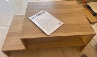 Mesa de centro Ikea Holmerud NUEVA SIN USO